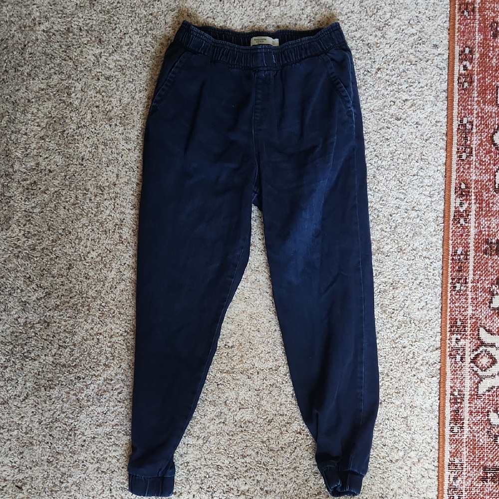 Abercrombie & Fitch Navy Joggers